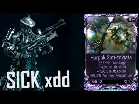 RIVEN MODDED HARPAK WITH NEW STATS AND STUFF [and the riven is absolutely insane]
