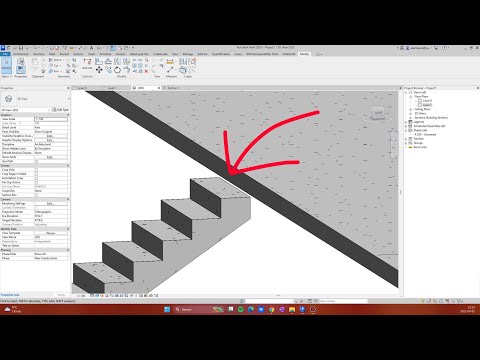 Revit solve last stair step and slab connection