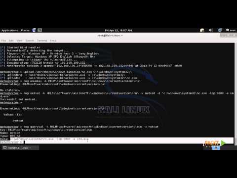Kali Linux Tutorial Security by Penetration Testing Maintaining Access | packtpub com
