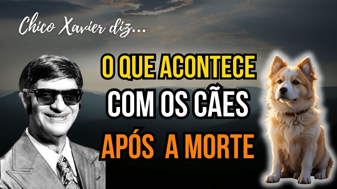 ENTRE DOIS MUNDOS: CHICO XAVIER REVELA O DESTINO DOS CÃES APÓS A MORTE!