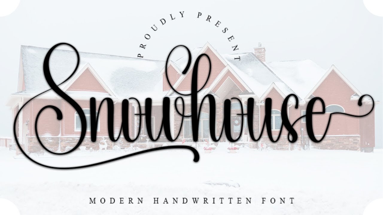 Snowhouse Font | Script Fonts | Free Download Script Font