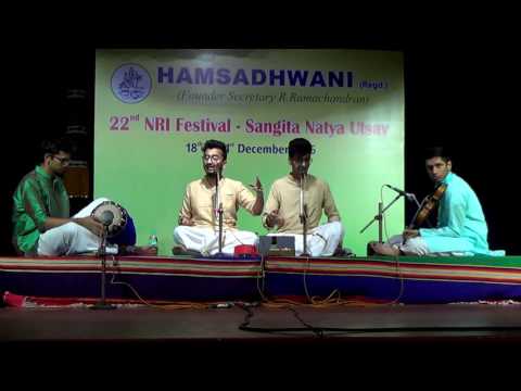 Raghuveer & Narayan Rangan at Hamsadhwani NRI Festival 2016 - Part 1