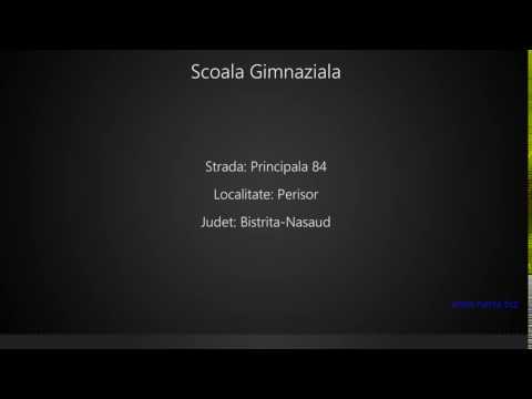 Scoala Gimnaziala Perisor