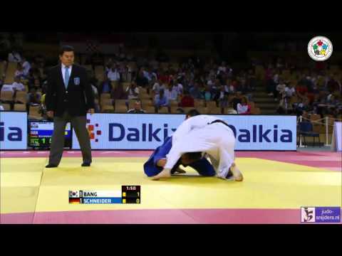 Judo 2013 Grand Prix Rijeka: Bang (KOR) - Schneider (GER) [-73kg] QF