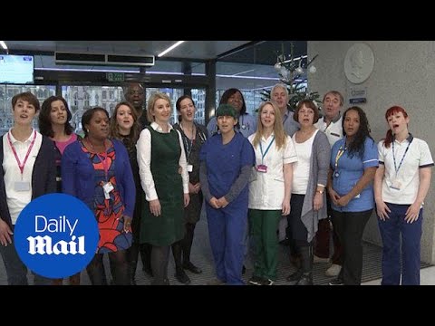 NHS choir Christmas campaign: 'It's been a tough year for NHS' - Daily Mail