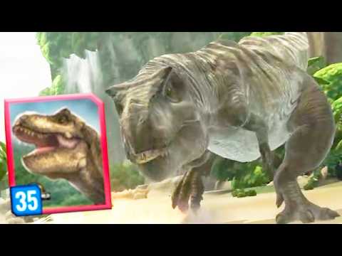 LEVEL 35 REBIRTH T. REX BOSS (JURASSIC WORLD ALIVE)