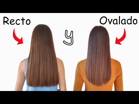 How to cut your own hair at home - straight and oval ✅