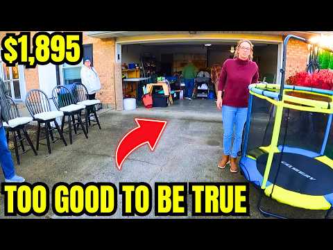 WOMAN MAKES MASSIVE FIND AT LOCAL YARD SALE