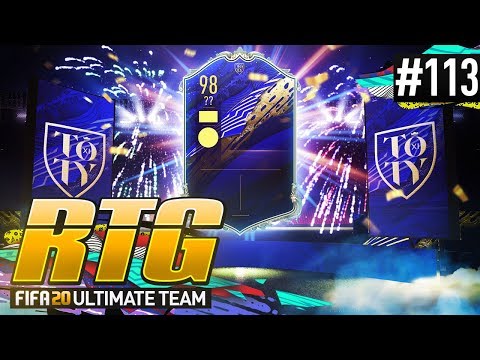 I PACKED AN INSANE TEAM OF THE YEAR! - #FIFA20 Road to Glory! #113 Ultimate Team