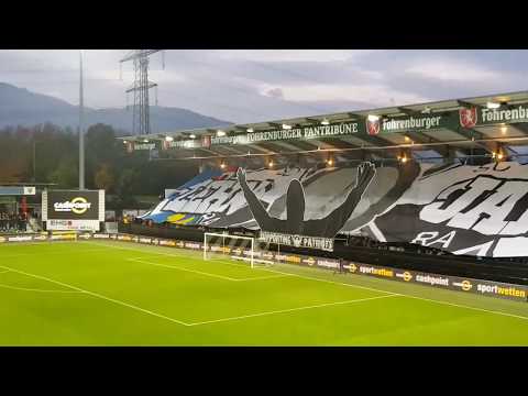 04.11.2018 SCR Altach - Rapid Wien 2:2, Choreografie, Support, Stimmung Ultras Rapid