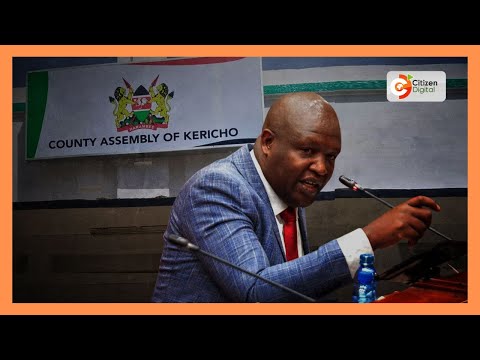 Kericho Governor Erick Mutai impeached for the second time
