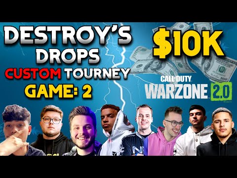 *NEW* WARZONE 2.0 $10K Destroy's Drops Custom Tournament! Game: 2
