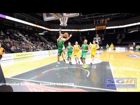 BBL TOP 16 rungtynės: Šiaulių ,,Šiauliai"- Valmieros ,,Valmiera"