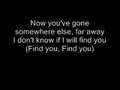 If I Never See Your Face Again Lyrics 