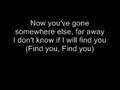 If I Never See Your Face Again Lyrics 
