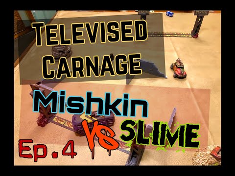 Gaslands Battle Report: Televised Carnage Ep.4 (Mishkin vs. Slime)