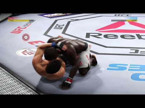 Derek Brunson vs Lyoto Machida EA UFC 3 Online RANKED