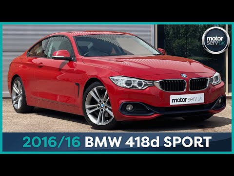2016/16 BMW 418d | 2.0 Sport 2d 148 bhp