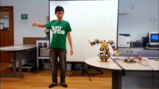 Human Machine Interaction Using Microsoft Kinect Sensor