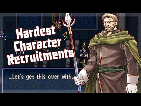 The Hardest Character to Recruit in Every Fire Emblem Game (FE1 - FE17)