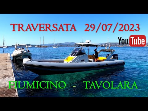 GOMMONE | TRAVERSATA 2023 in gommone da Fiumicino a Tavolara Sardegna
