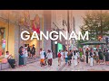 Walking Tour Gangnam Street | Seoul Best Place To Visit 4K HDR