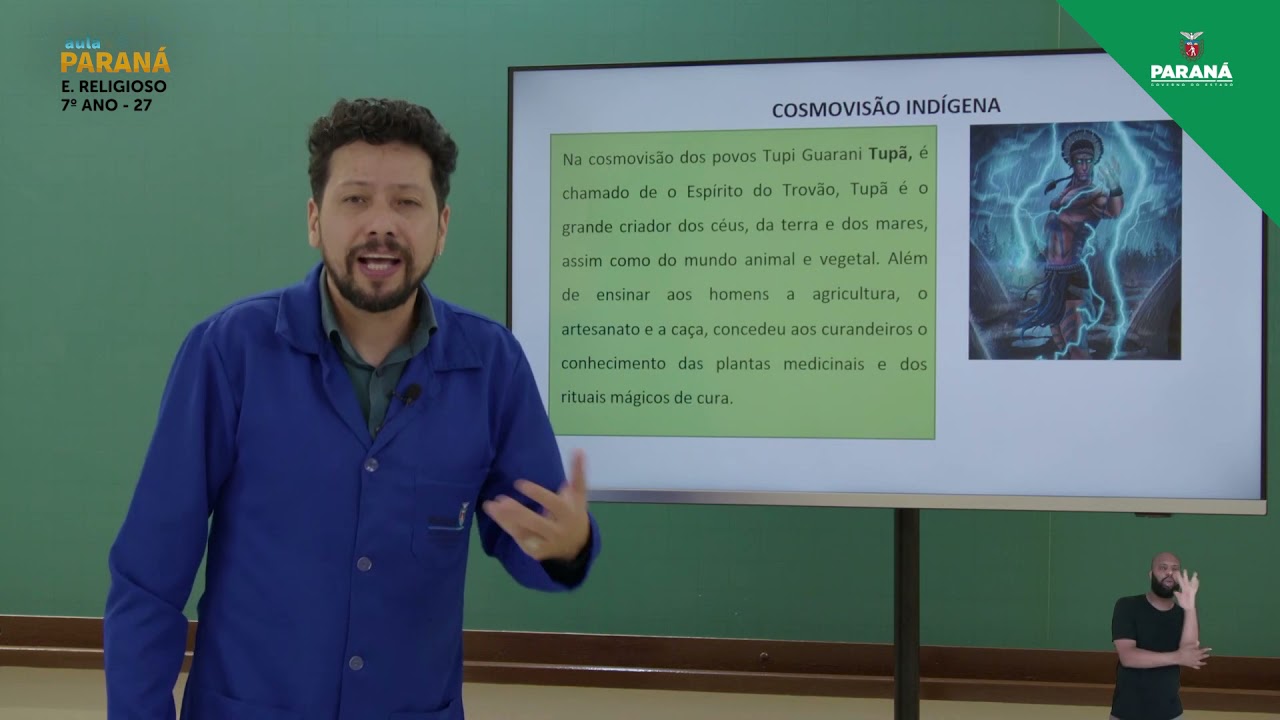 2021 | Resumo da Aula | 7º Ano | Ensino Religioso | Aula 27 - Cosmovisão Indígena