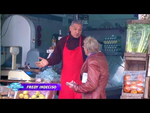 Fredy was "The Indecisive One" in the "Comedy Special" and drove the greengrocers crazy.