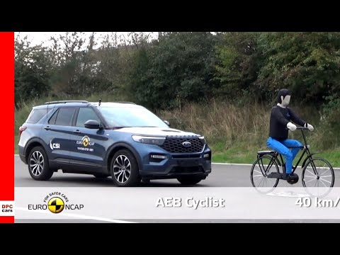 Ford Explorer Plug in Hybrid SUV Crash and Safety Tests