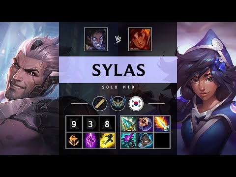 Sylas Mid vs Taliyah: Killing spree - KR Challenger Patch 14.22