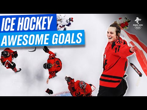 10 awesome goals in women's ice hockey! 🏒❄️
