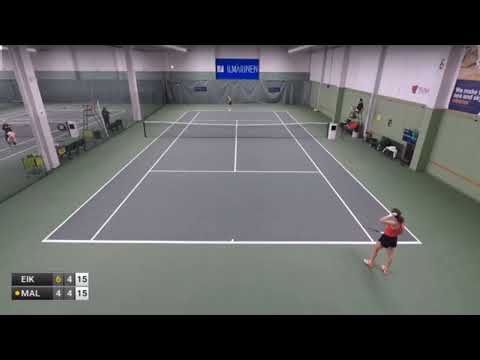 ULRIKKE EIKERI V ELENA MALYGINA - W25 HELSINKI (last games)