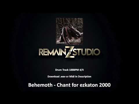 Behemoth - Chant for Ezkaton 2000 (Drums Only)