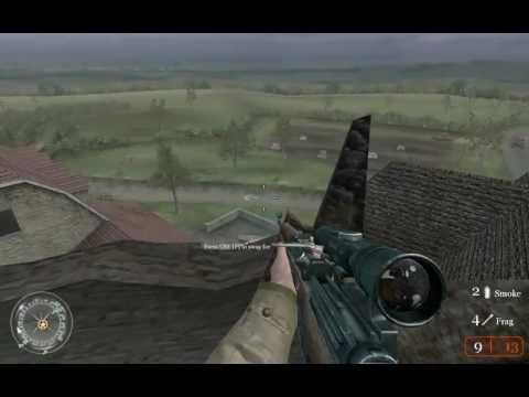 "Call of Duty 2", full walkthrough on Veteran, Chapter 8 - "D-Day", part 3 - The Silo