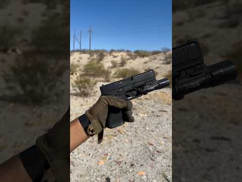 Glock 45 the working pistol #9mm #pistol #gun #glock #viral #shooting #shorts #g45