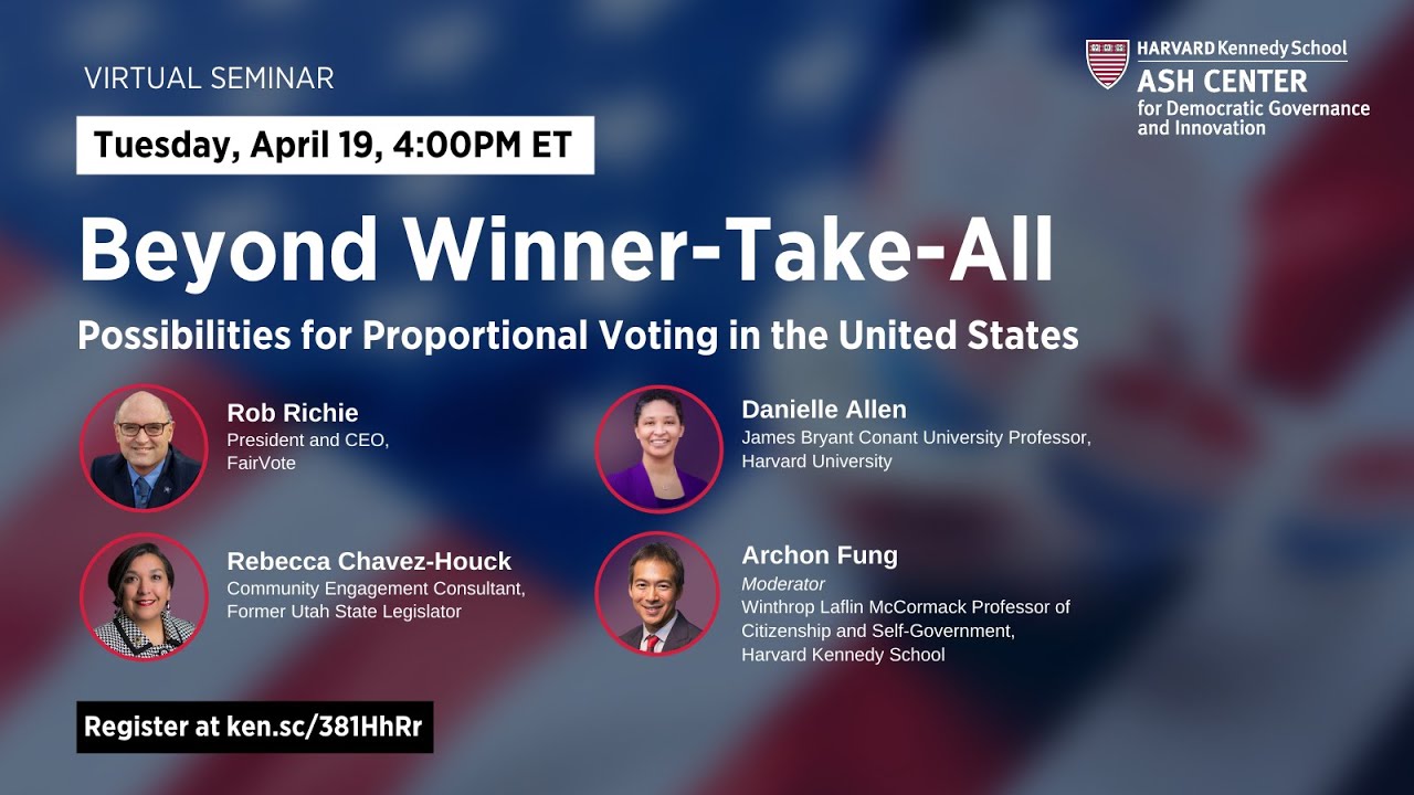 Beyond Winner-Take-All: Possibilities for Proportional Voting in the United States