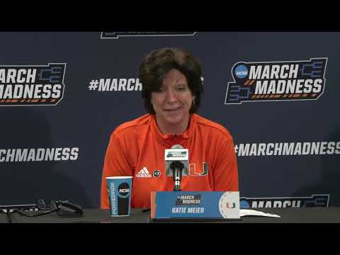 Miami First Round Postgame Press Conference - 2022 NCAA Tournament