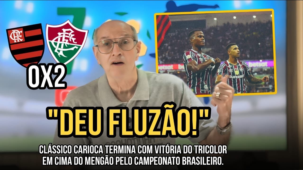 FLU BATE O FLA EM NOITE DE ARIAS, E SE DISTANCIA DA DEG0LA! BRASILEIRÃO 2024