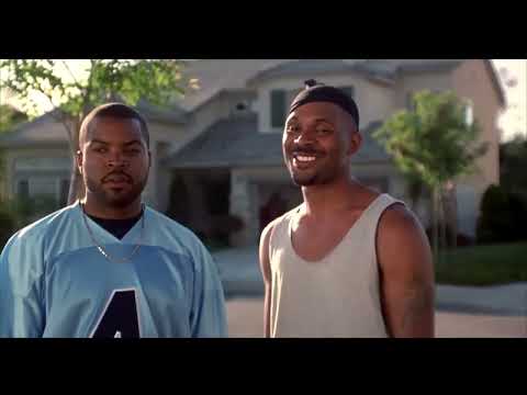 Next Friday 2000 theatrical trailer frame setting up the suburban move and soundtrack tone