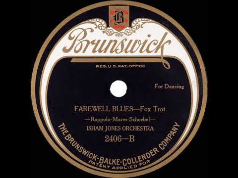 1923 Isham Jones - Farewell Blues