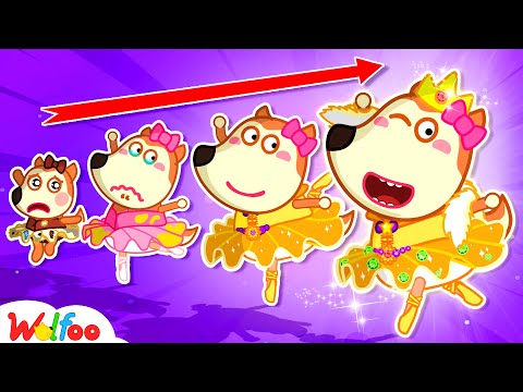 Rich vs Broke vs Giga Rich! Lucy Became Famous Ballerina - Funny Stories for Kids | Wolfoo Family