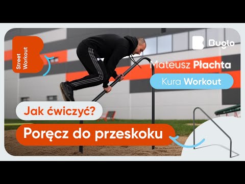 🟠Kura Workout pokazuje jak ćwiczyć na Poręczy do przeskoku - 7617 | Buglo Street Workout