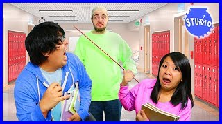 Escape Baldi&#39;s Basics In Real Life &amp; Back To School Pranks with Thanos