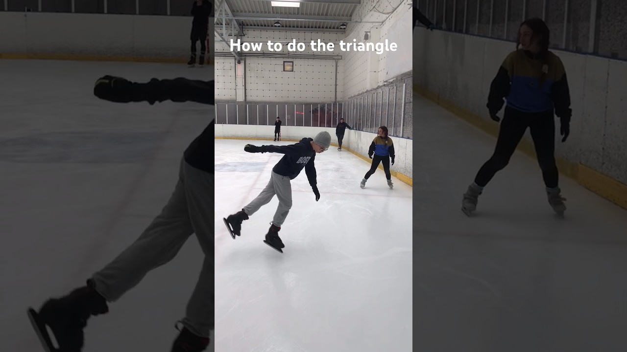 How to do the triangle - #iceskating #ice #triangle #skating #skatingtricks #tricks #tutorial #howto