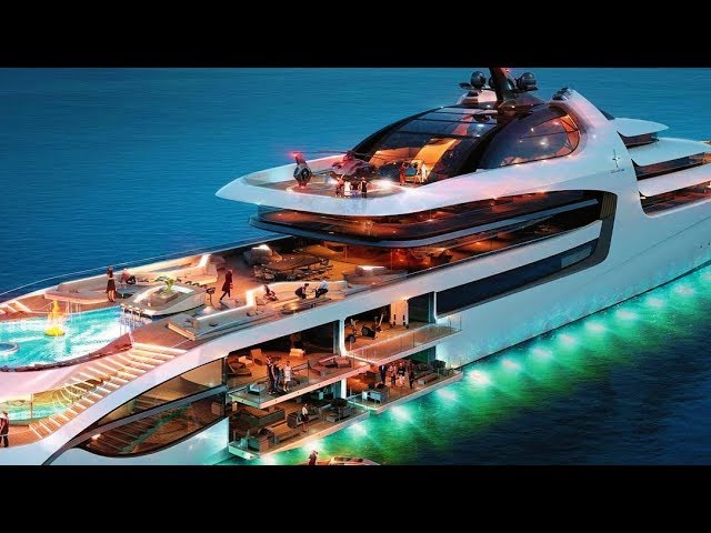 2018 Futuristic, Innovative & Elegant Admiral X Force 145 - Most Expensive Luxury Mega-Yacht