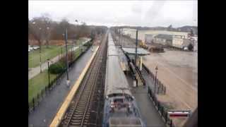preview picture of video 'Acela Express and Northeast Regional at Kingston'