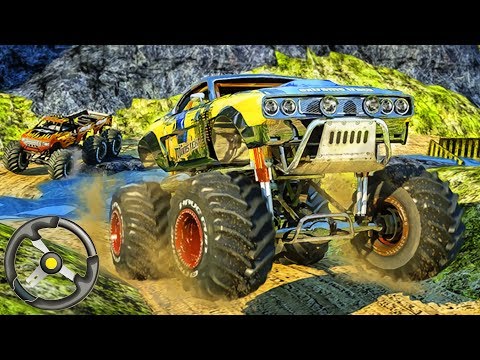 Monster 4x4 Off Road Jeep Stunt Racing 2019 - Drive 6x6 Trucks | Android Gameplay