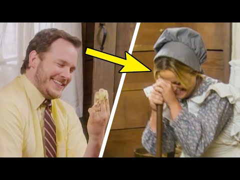 Chris Pratt Breaking the Parks and Rec Cast for 5 Minutes Straight