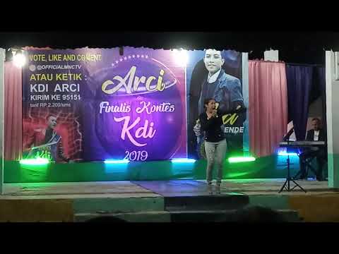 Goyang 2 Jari 👆Mantap Suara dan Goyangannya Live konser Arci KDI lapangan Wolowaru