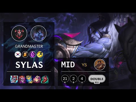 Sylas Mid vs Viktor - KR Grandmaster Patch 10.24